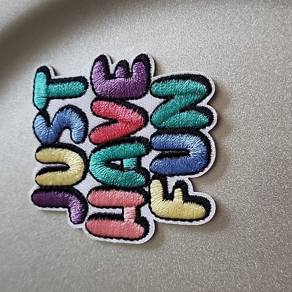 IRON ON EMBROIDERED Just Have Fun  Summer